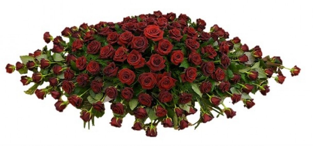 Coffin Spray (Red Roses)