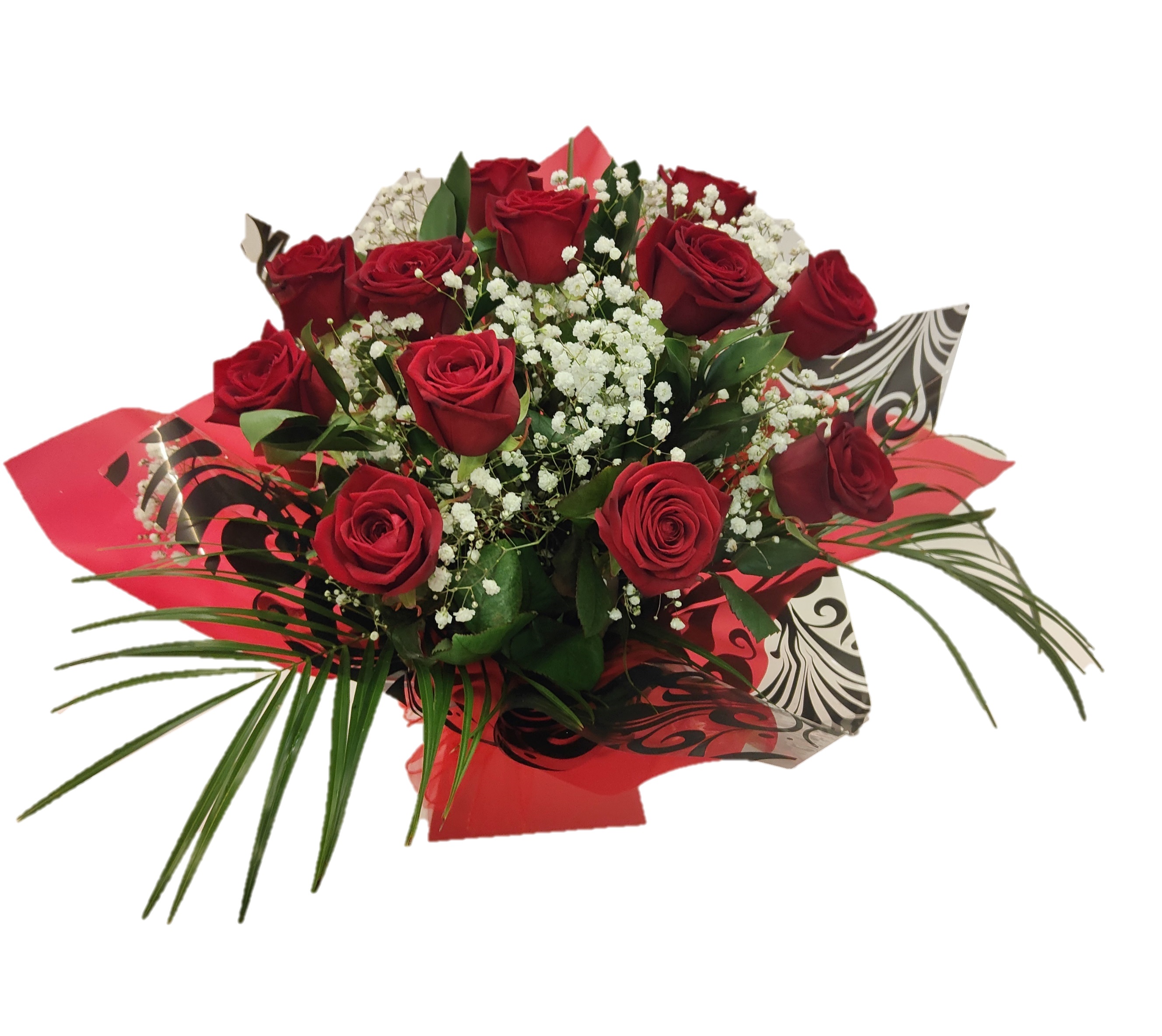Heavenly Red Rose Gift Box - Same Day Flower Delivery in Birmingham by Buttercups & Daisies