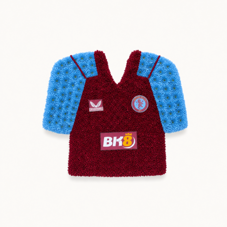 Villa Home Shirt - Same Day Flower Delivery in Birmingham by Buttercups & Daisies