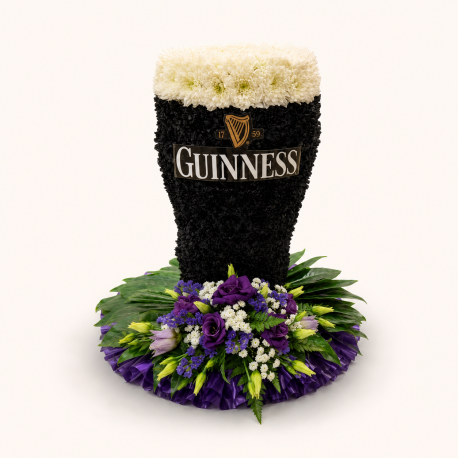 Guinness Pint Tribute - Same Day Flower Delivery in Birmingham by Buttercups & Daisies