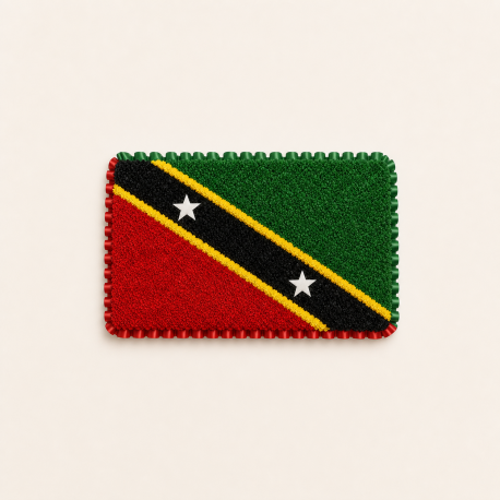 St Kitts Flag - Same Day Flower Delivery in Birmingham by Buttercups & Daisies
