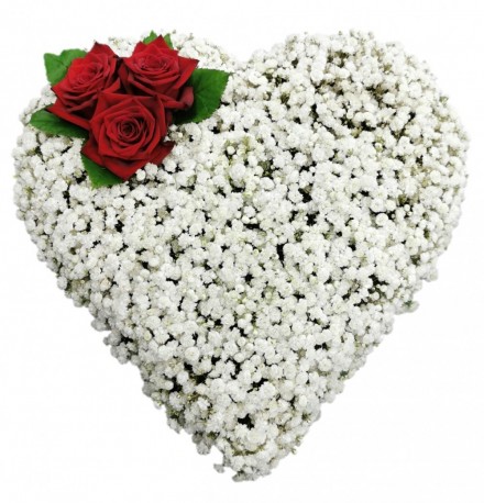 Gypsophilia Heart