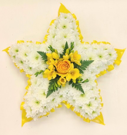 5 pointed star funeral tribute