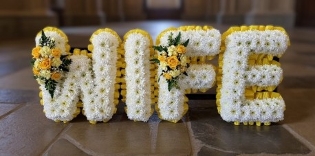 Wife funeral tribute