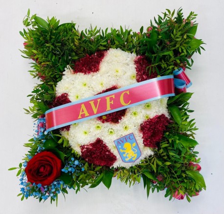 Aston Villa Crest - Same Day Flower Delivery in Birmingham by Buttercups & Daisies