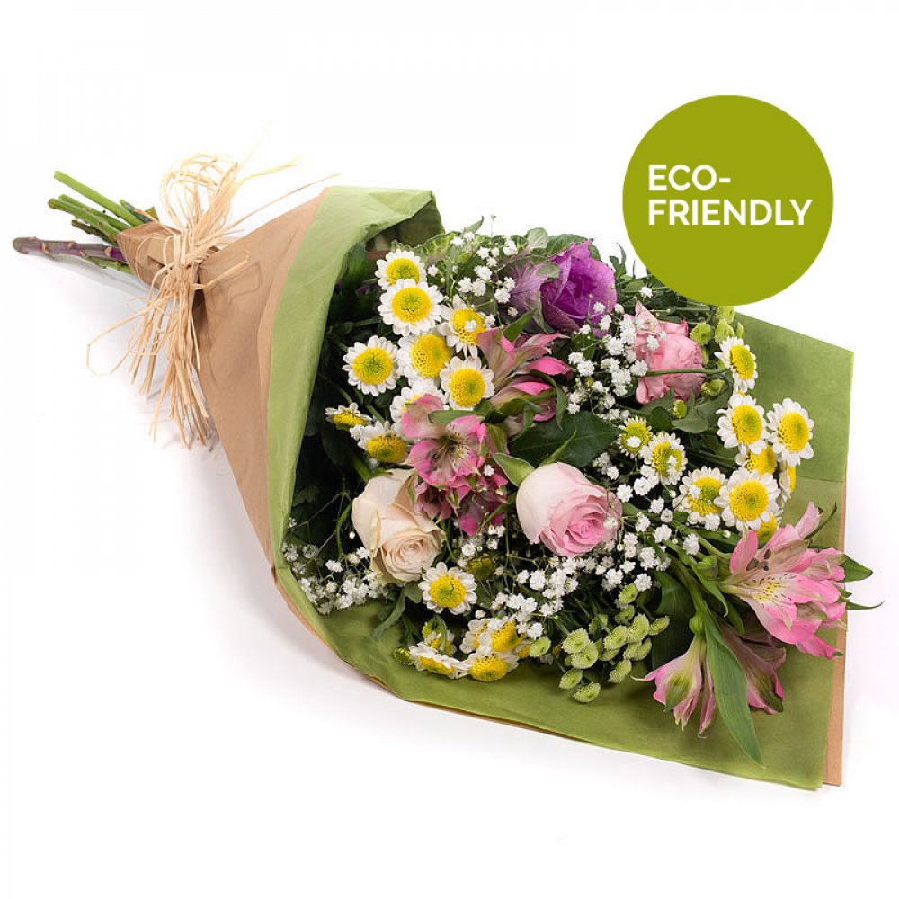 Wrap of Loveliness - Same Day Flower Delivery in Birmingham by Buttercups & Daisies